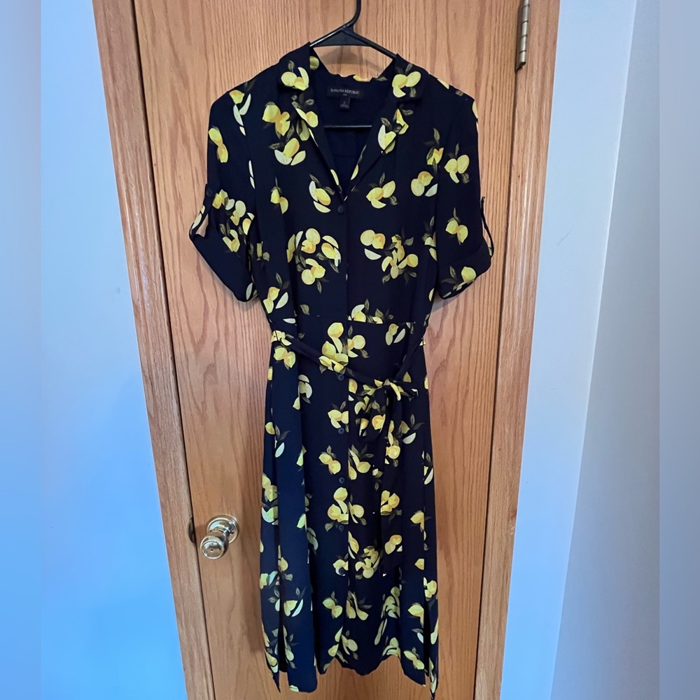 Banana Republic Lemon midi dress